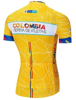 Colombia Yellow Koszulka kolarska
