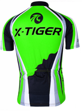 X-Tiger Green Koszulka kolarska