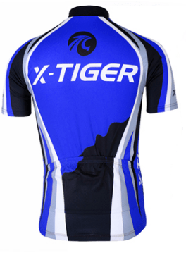 X-Tiger Blue Koszulka kolarska