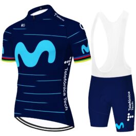 Movistar Navy Blue Boho Komplet kolarski