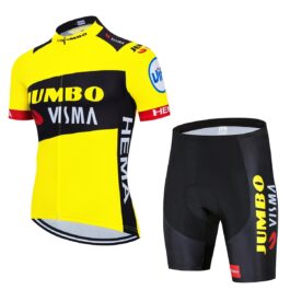 Jumbo Visma Yellow Strój kolarski