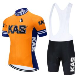 KAS Team Strój kolarski Orange