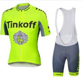 Tinkoff Strój kolarski Fluo