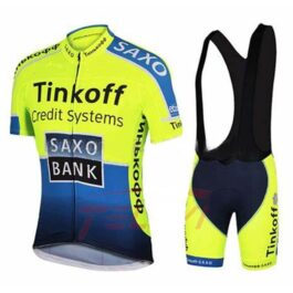 Tinkoff Fluo Yellow Strój kolarski