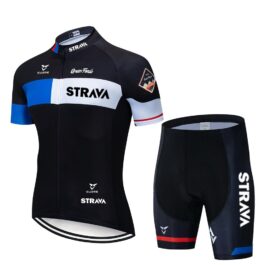 STRAVA Blue Strój kolarski