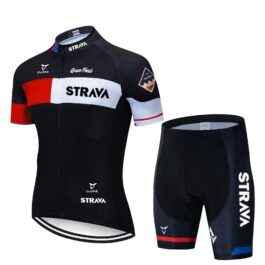 STRAVA Red Strój kolarski