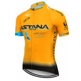 Astana Orange Koszulka kolarska