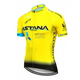 Astana Yellow Koszulka kolarska