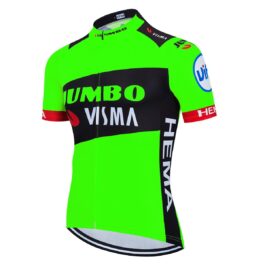 Jumbo Visma Green Koszulka kolarska