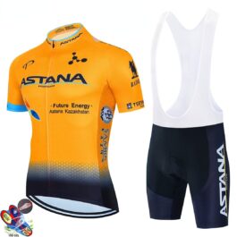 Astana Orange Strój kolarski