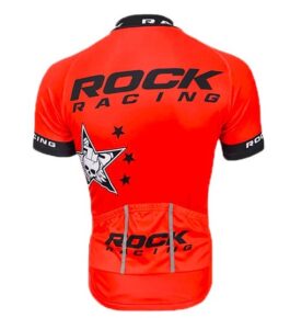 Rock Racing Koszulka kolarska Red