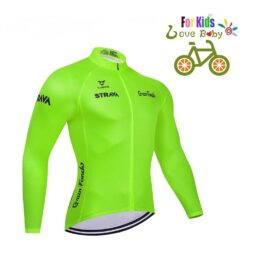 Strava Green Dziecięca bluza rowerowa