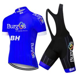 Burgos BH Team Strój kolarski Blue