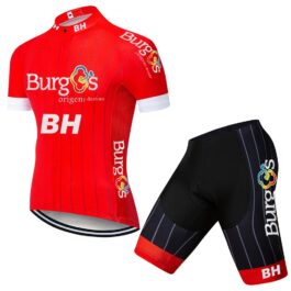 Burgos BH Team Strój kolarski Red