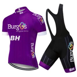 Burgos BH Team Strój kolarski Violet