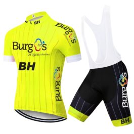 Burgos BH Team Strój kolarski Yellow