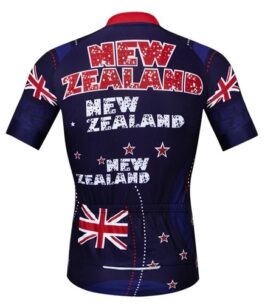 Męska koszulka kolarska New Zealand
