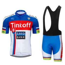 Strój kolarski Tinkoff