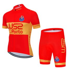TEAM WS2 FC Porto letni męski strój kolarski