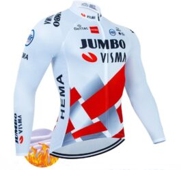 Bluza kolarska zimowa Jumbo Visma