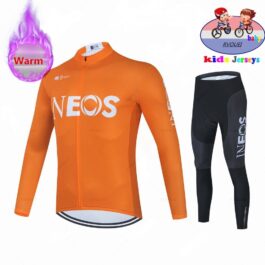 INEOS Thermal Zimowy strój rowerowy dziecięcy