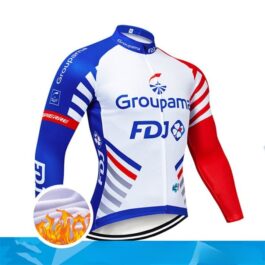 Groupama FDJ Thermal Bluza kolarska zimowa